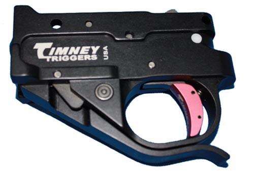 Parts Timney Triggers Ready Series TIMNEY RUGER 1022 BLACK HOUSING RED SHOE KIT